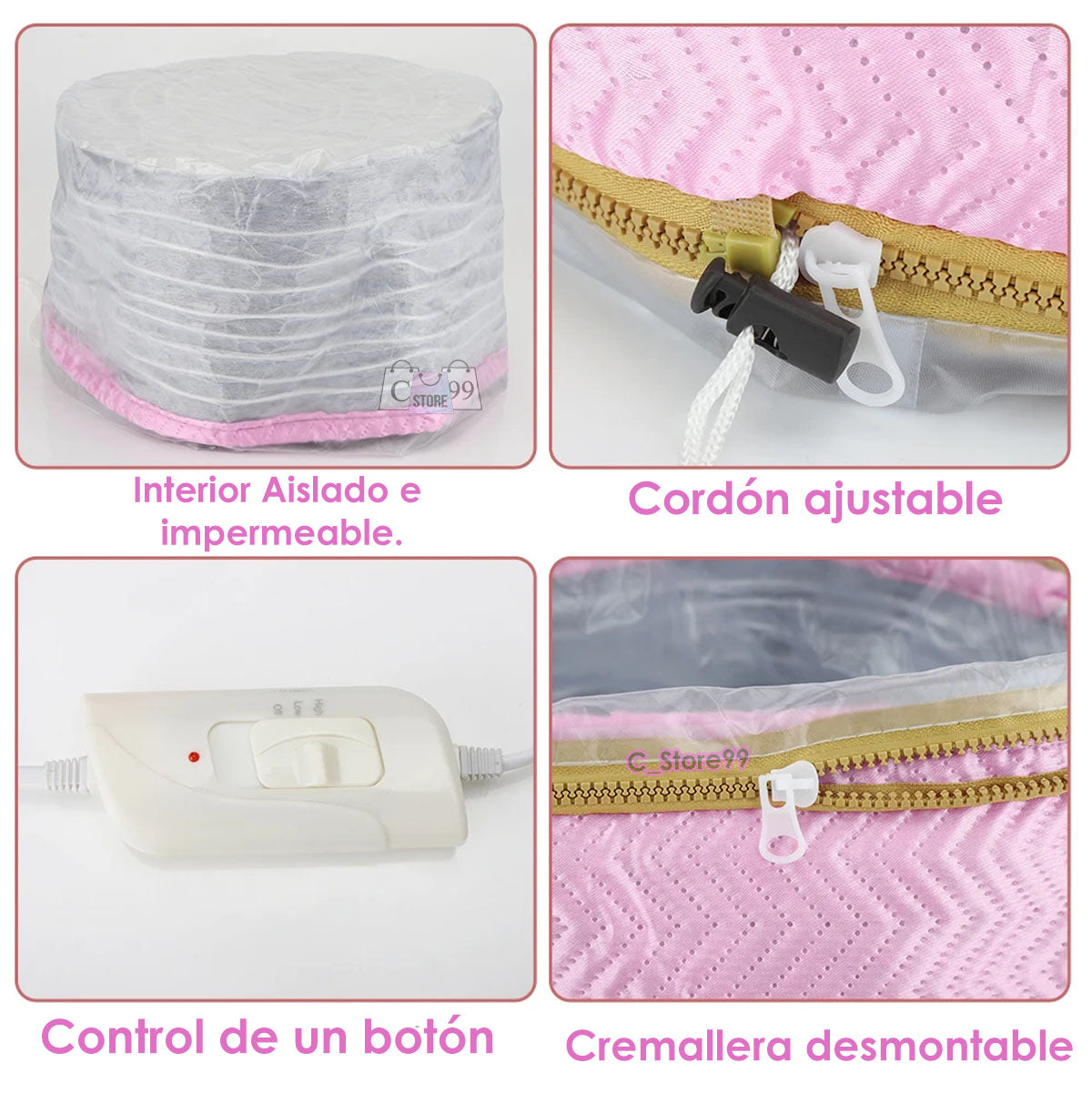 Gorro Térmico Para Recuperar El Cabello