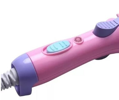 Cepillo eléctrico rizador y alisador