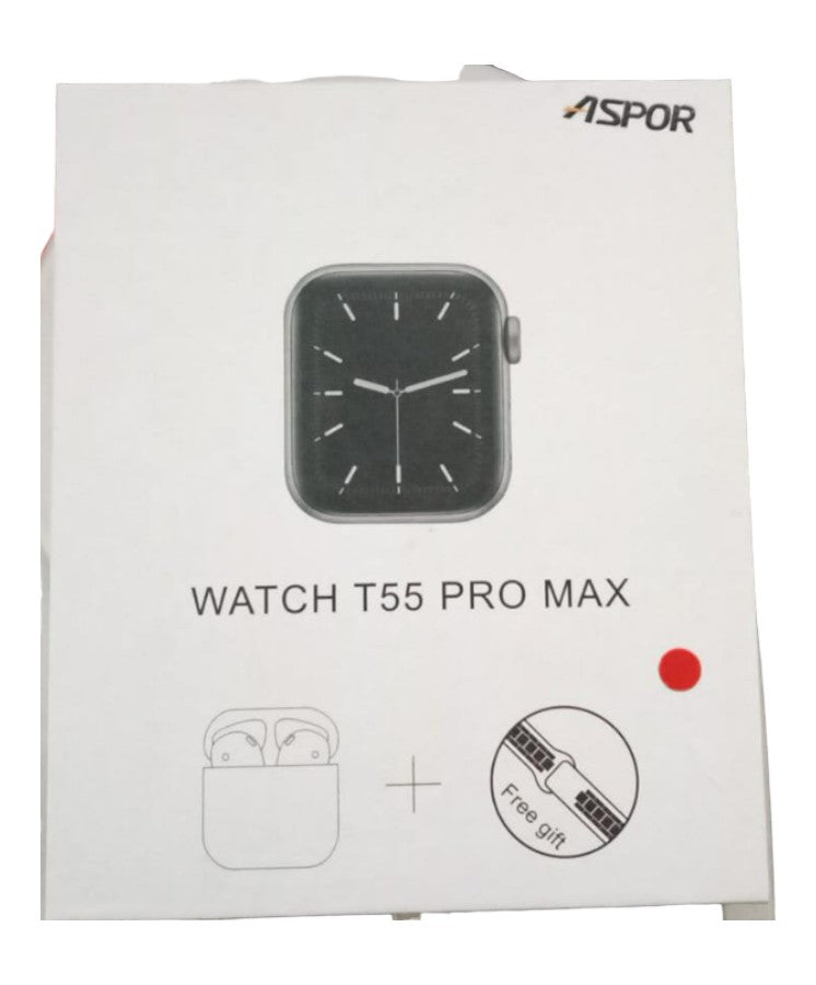 COMBO T55 RELOJ +AUDIFONOS