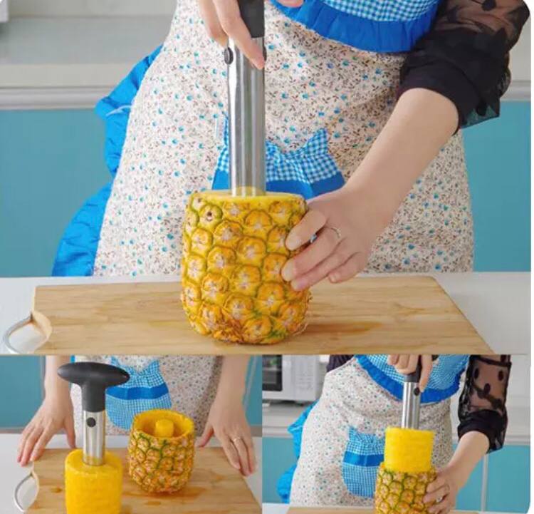 Cortador Y Rebanador Pela Piña Rodajas