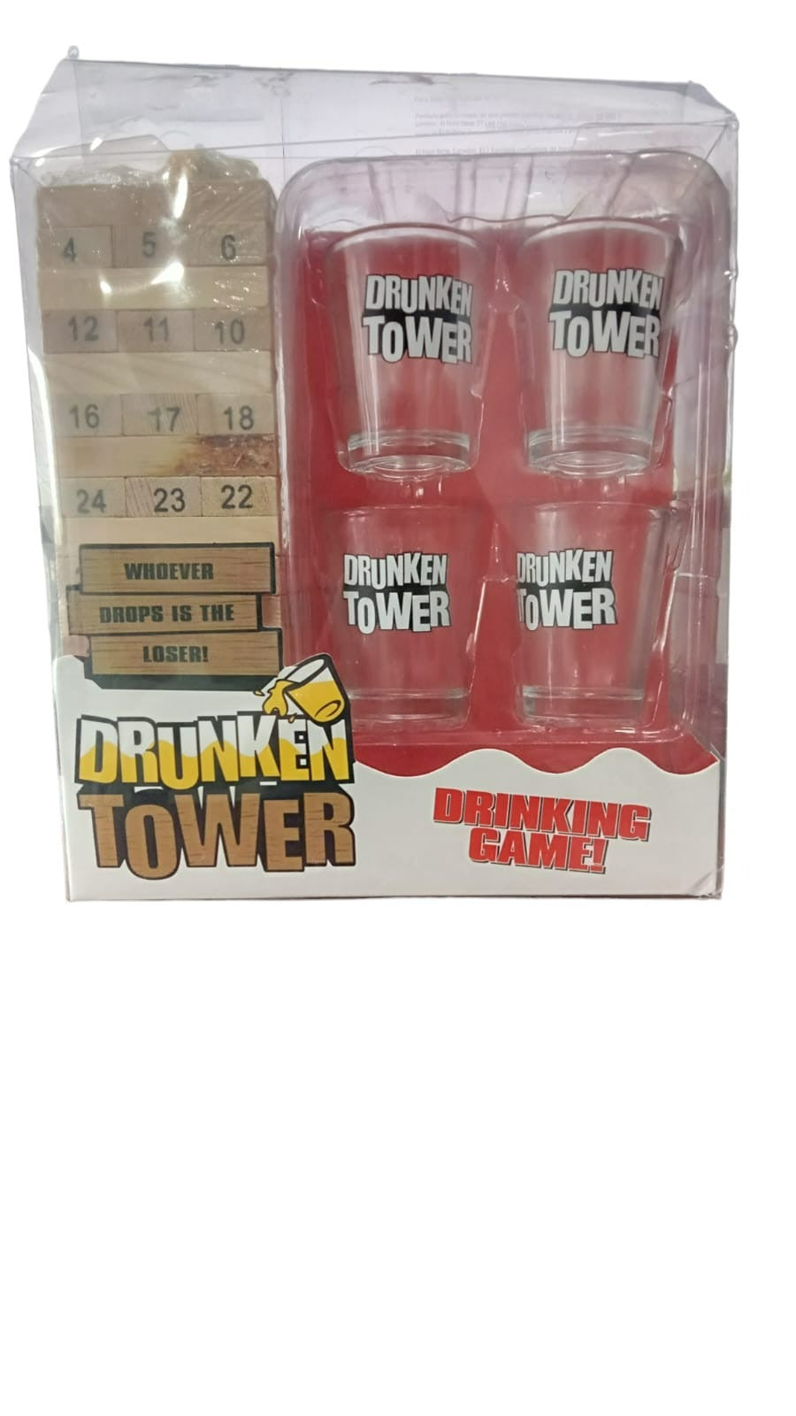 Juego de beber Drunken Tower