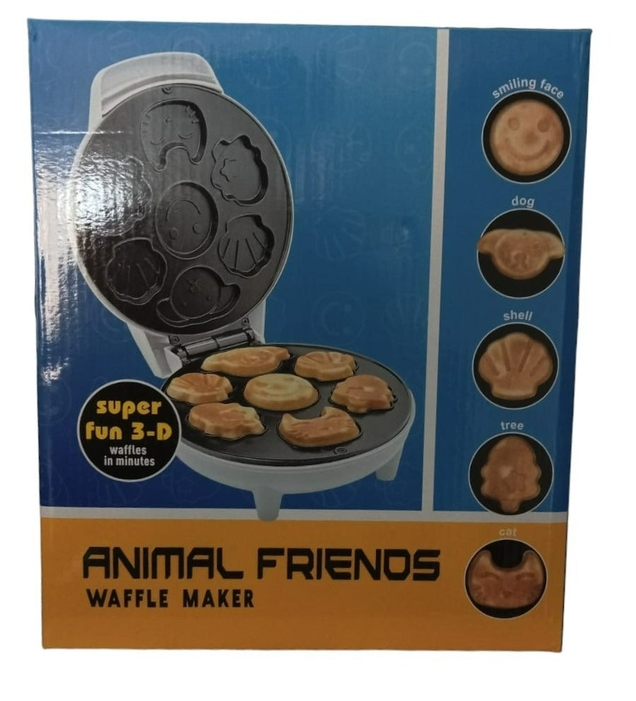Mini Waflera con 7 formas