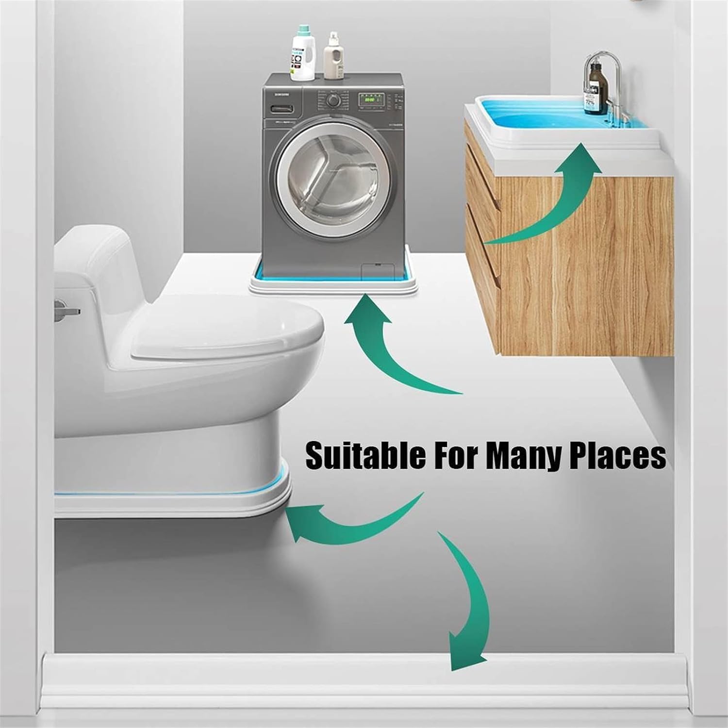TIRA IMPERMEABLE PARA BAÑO