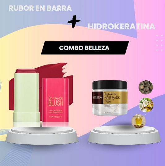 HIDROKERATINA 100ML + RUBOR EN BARRA