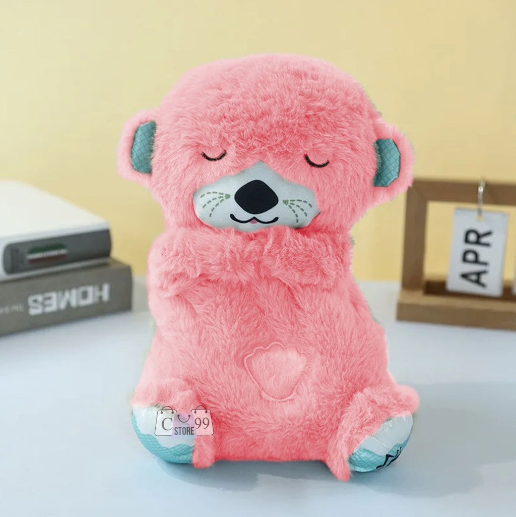 Nutria Peluche De Apego Con Sonido