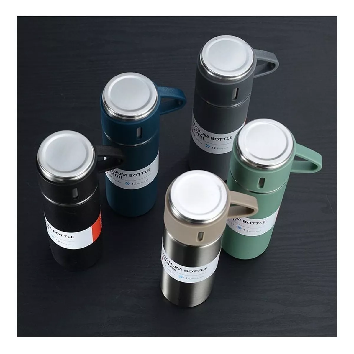 Termo Vacuun Con 3 Tazas