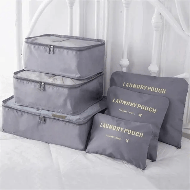 Travel bags x6