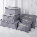 Travel bags x6