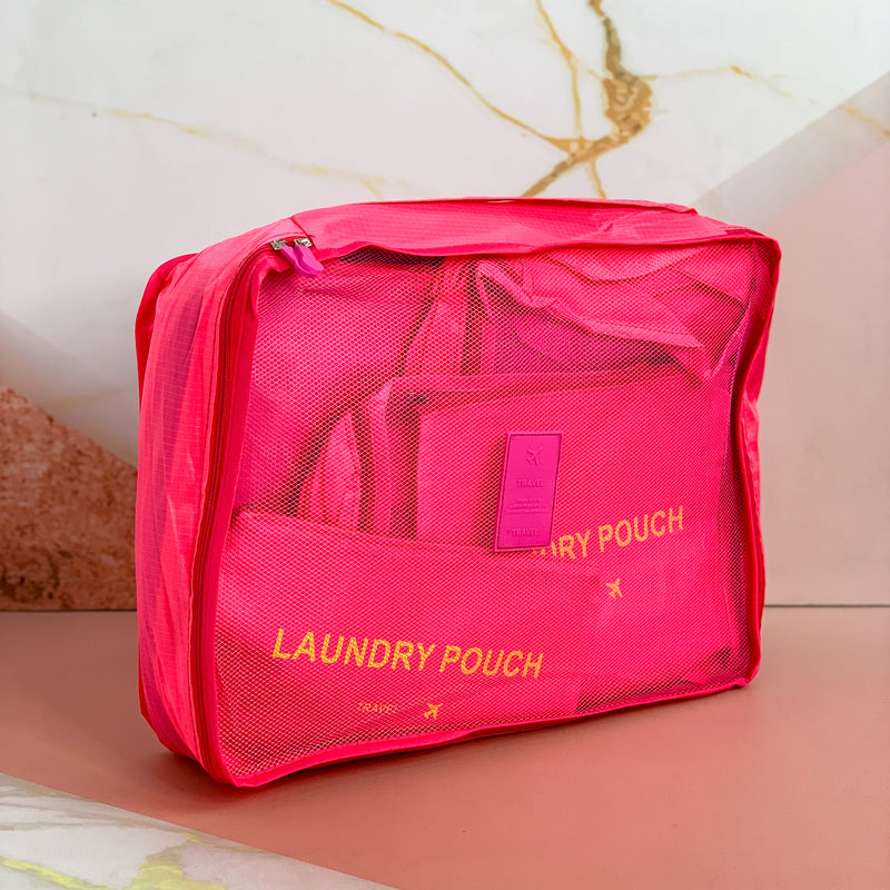 Travel bags x6