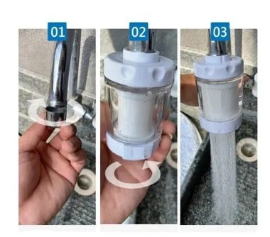 Filtro Purificador de Agua para Grifo