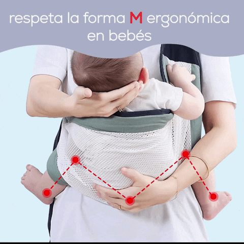 Mochila portabebés Transpirable