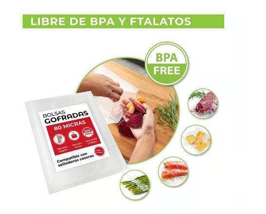 Bolsa Para Selladora Al Vacío X100