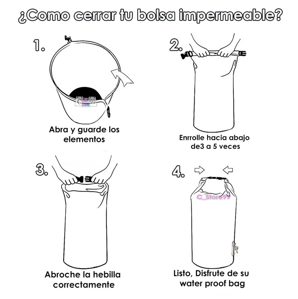 Bolso Impermeable Para Piscina Ocean Pac