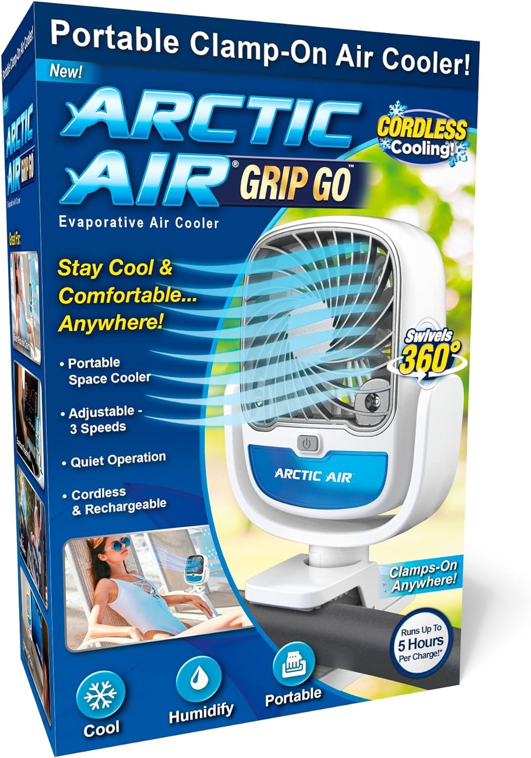 MINI VENTILADOR PORTATIL 360°