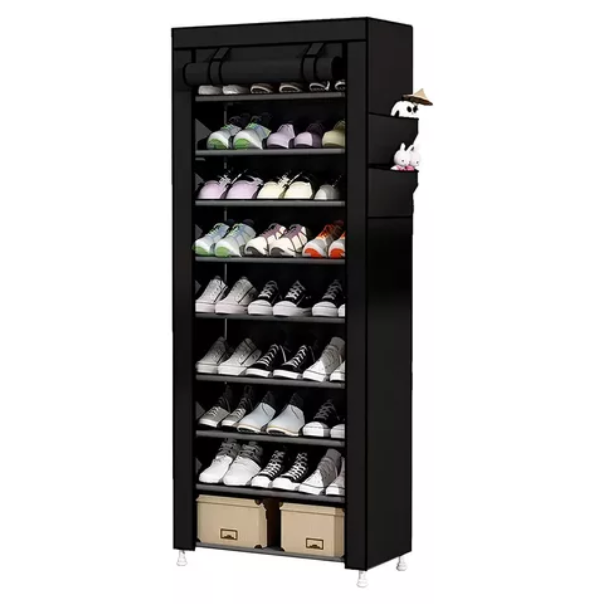 Orgdor zapatos tela 9 niveles pd-34