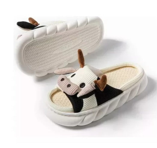 Pantufla impermeable- cinamoro II- VACA