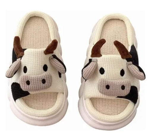 Pantufla impermeable- cinamoro II- VACA