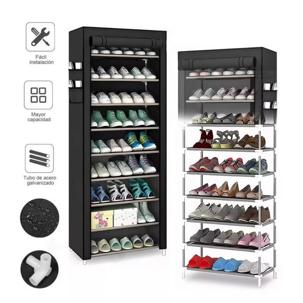 Orgdor zapatos tela 9 niveles pd-34