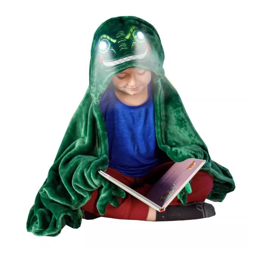 Manta Capa Infantil Con Luz En Los Ojos