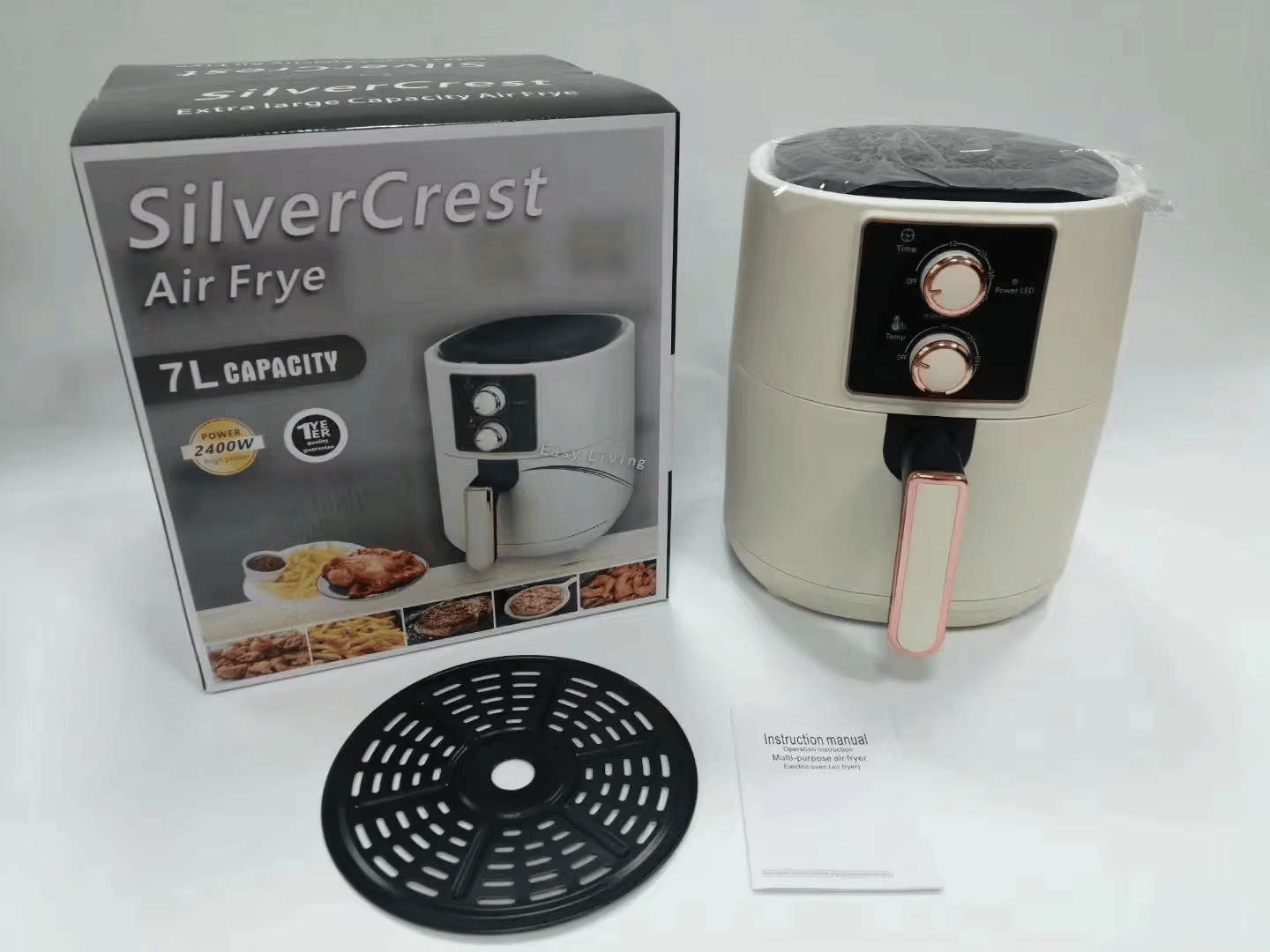 COMBO AIR FRYER 7L + MOLDES SILICONA