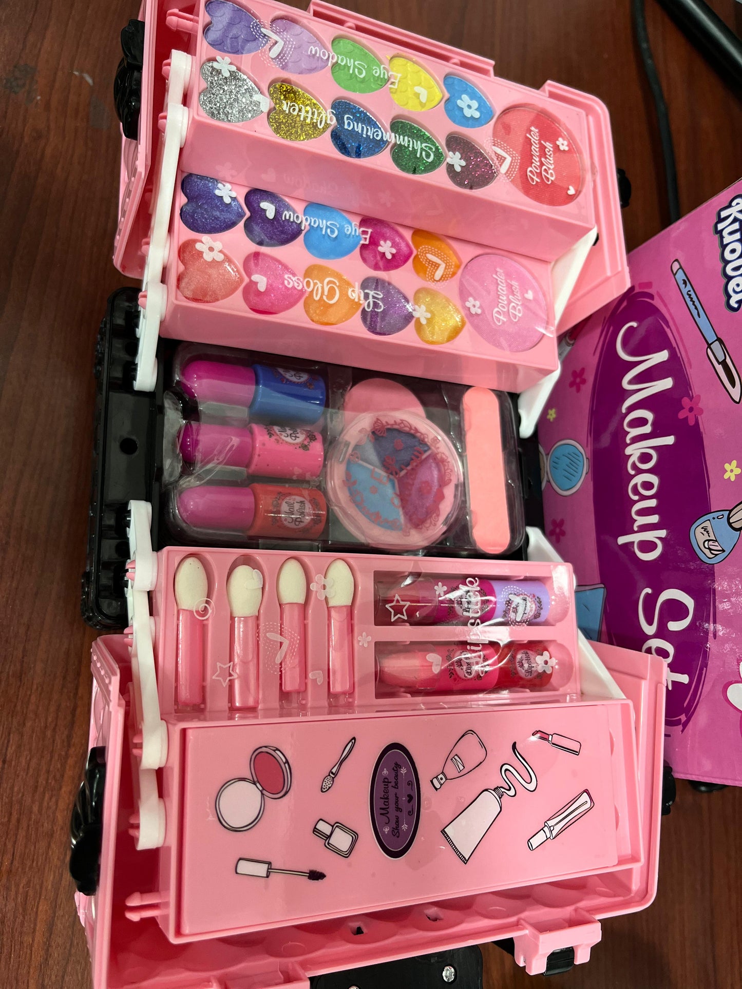maletín de maquillaje infantil