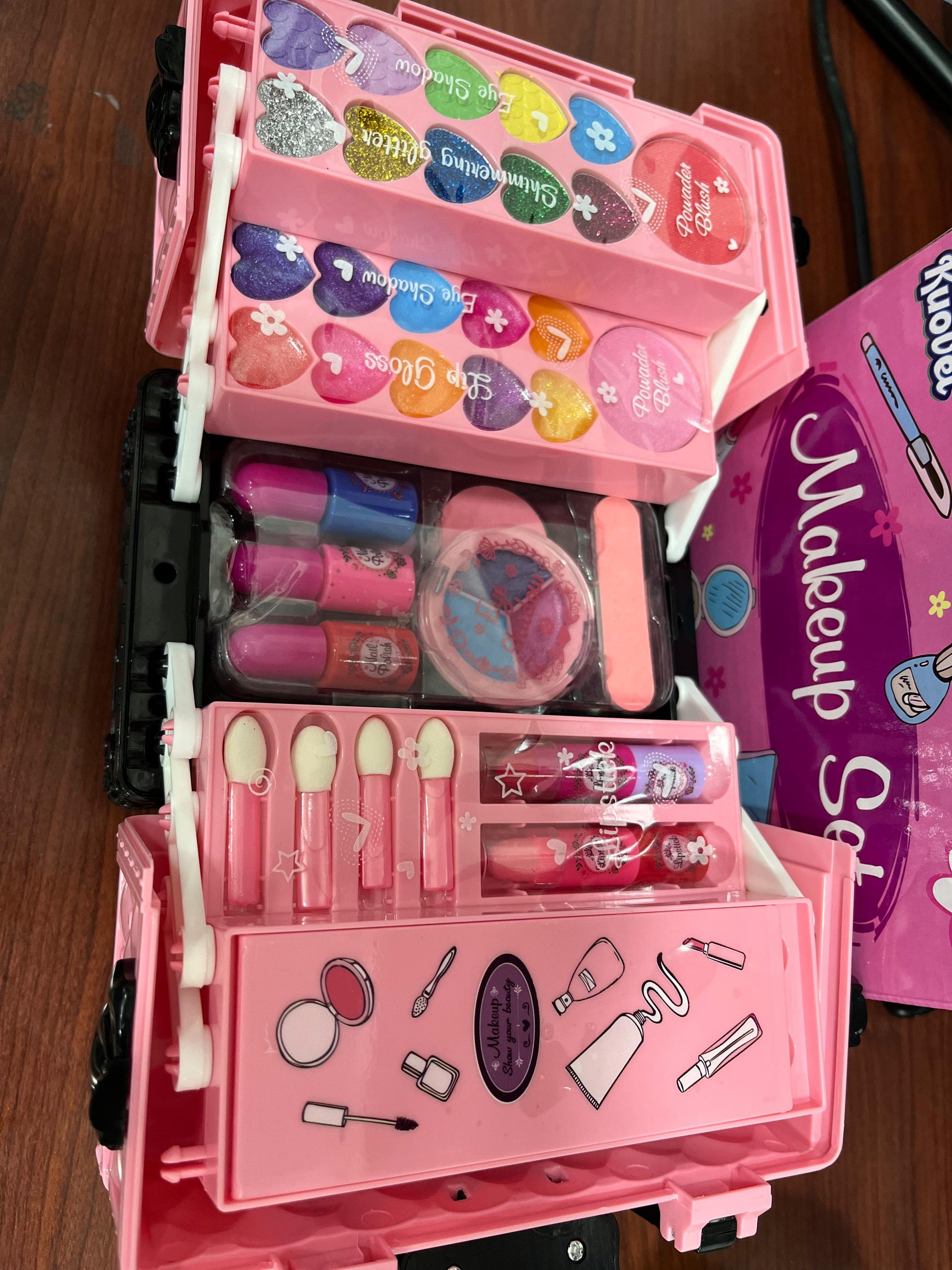 maletín de maquillaje infantil