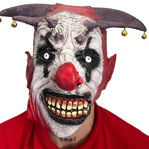 Máscara de payaso malvado