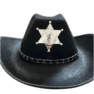 Sombrero de sheriff de vaquero