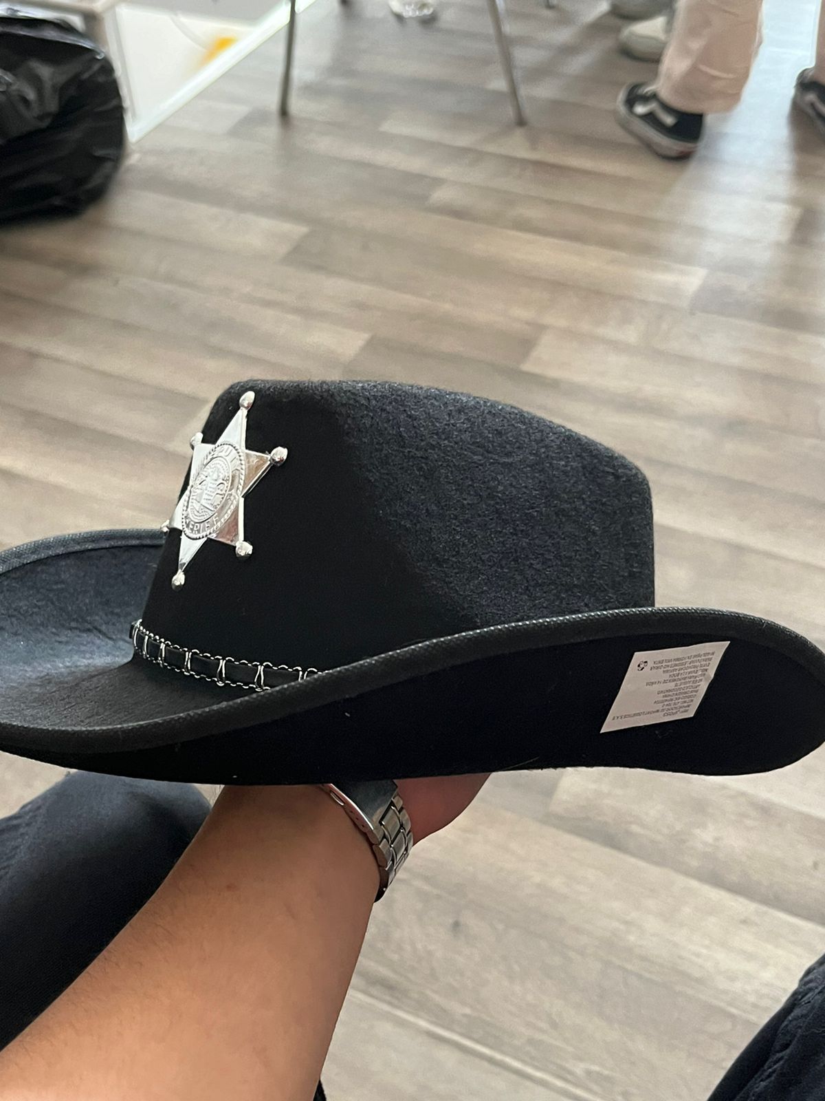 Sombrero de sheriff de vaquero