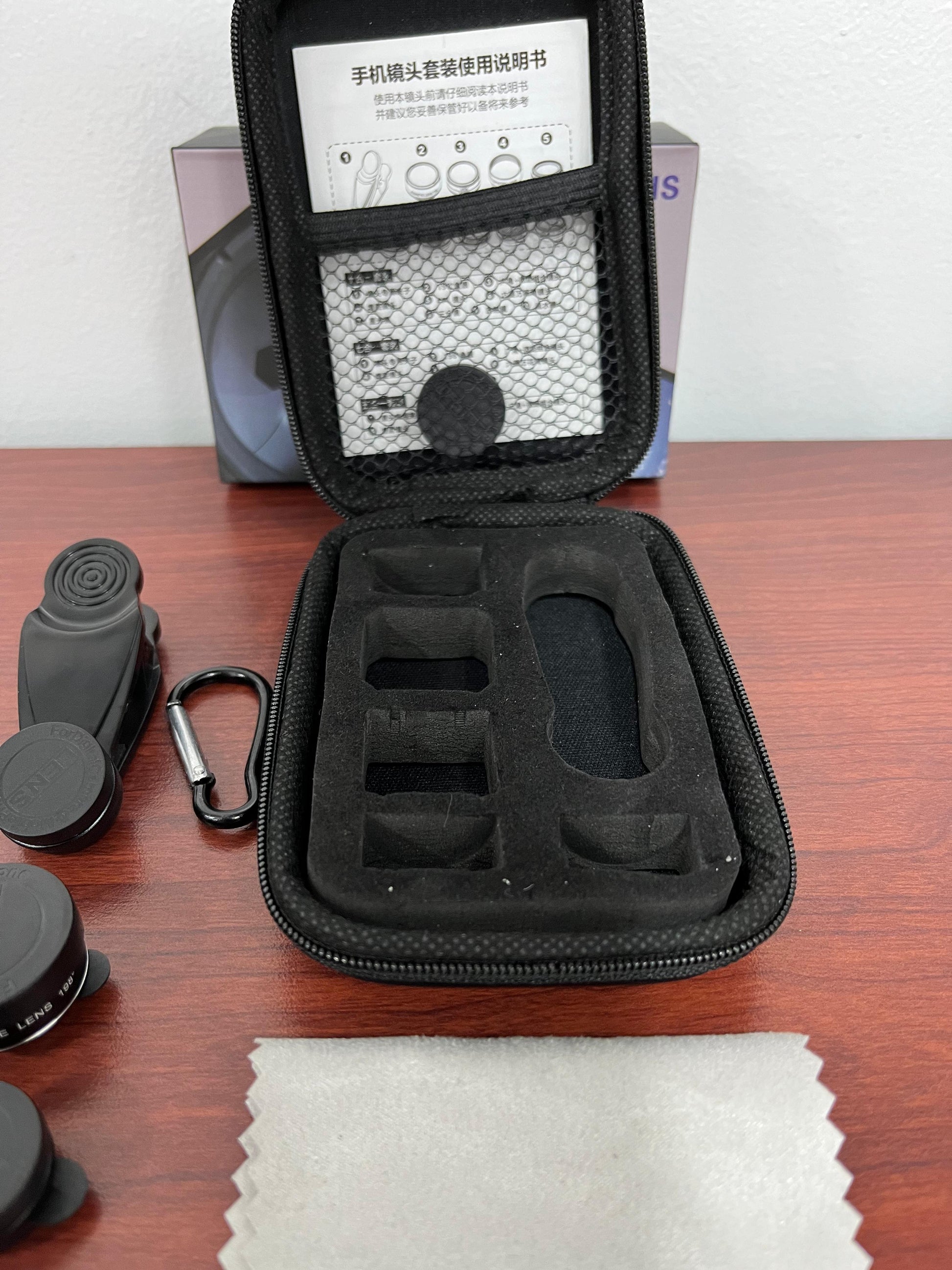 Kit Lentes 10en1 Celular-Tablet+Estuche