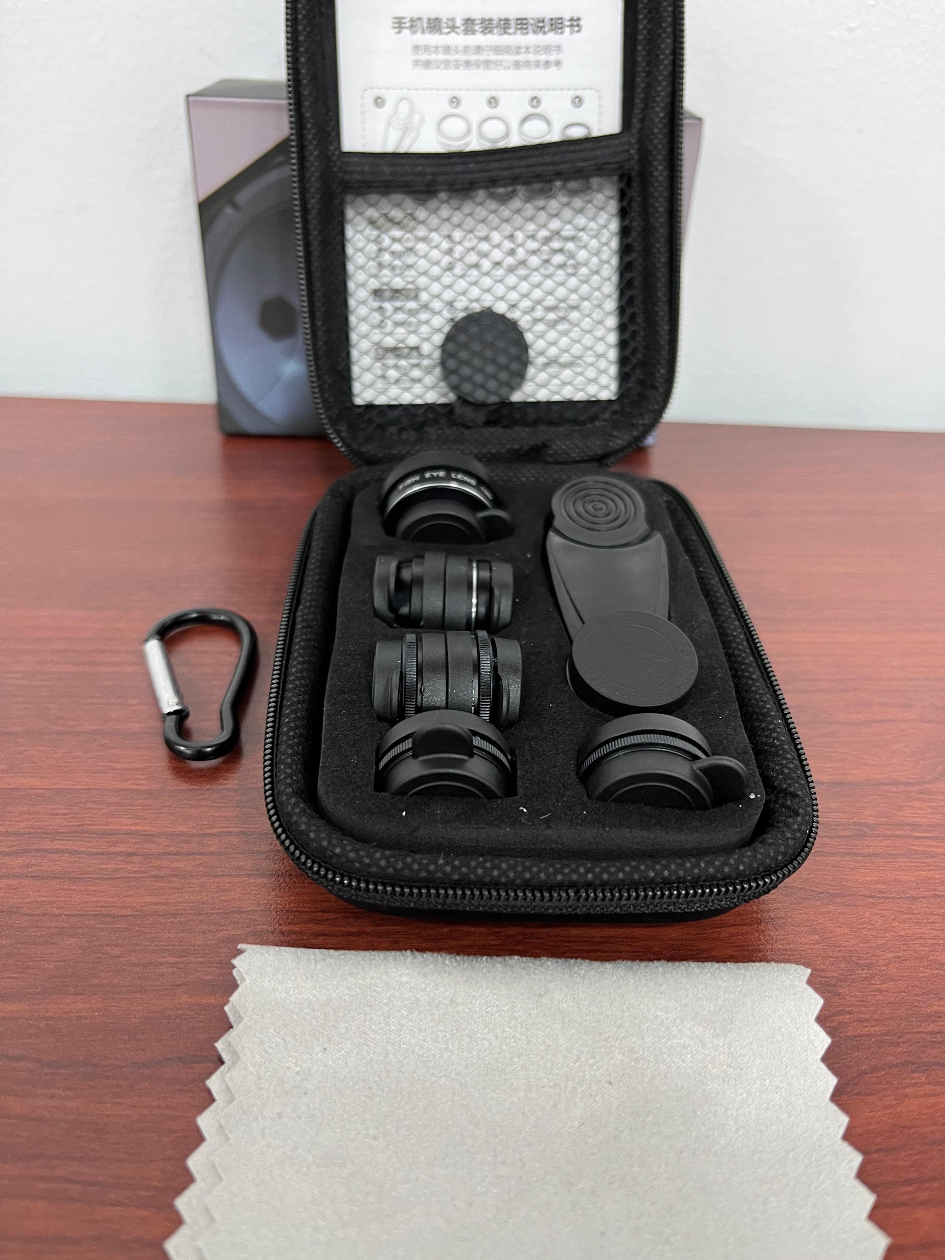 Kit Lentes 10en1 Celular-Tablet+Estuche