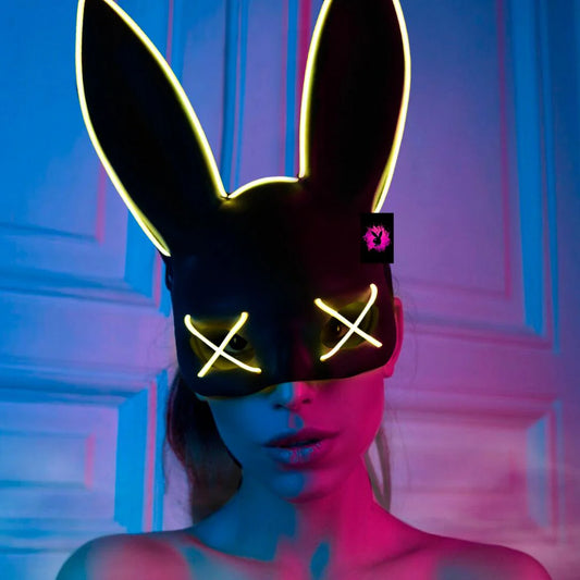 MÁSCARA OREJAS CONEJO PLAYBOY HALLOWEEN