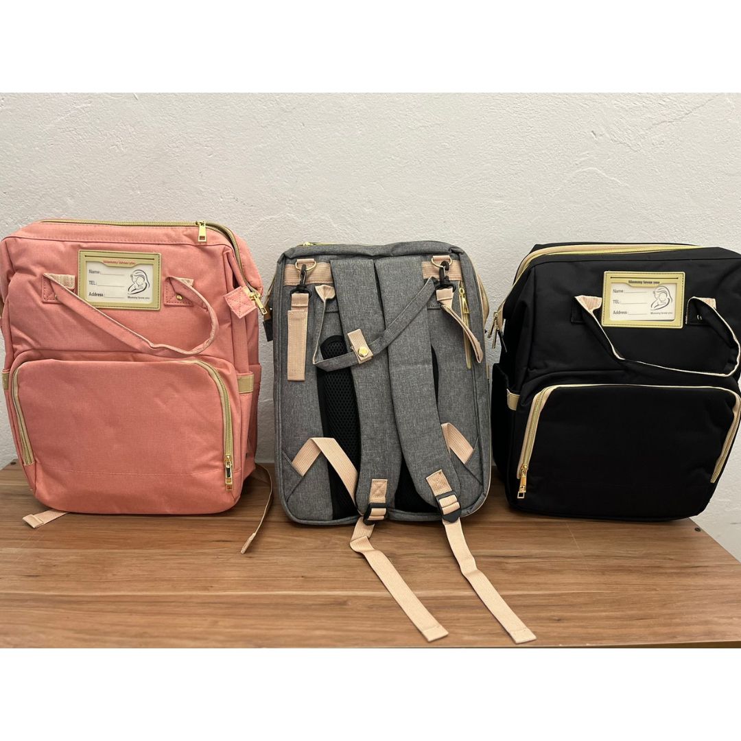 Morral Pañalera Tipo Cuna Con Cambiador