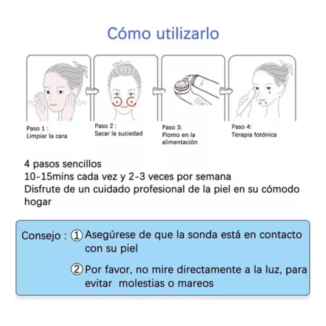 Masajeador Ultrasonido Facial
