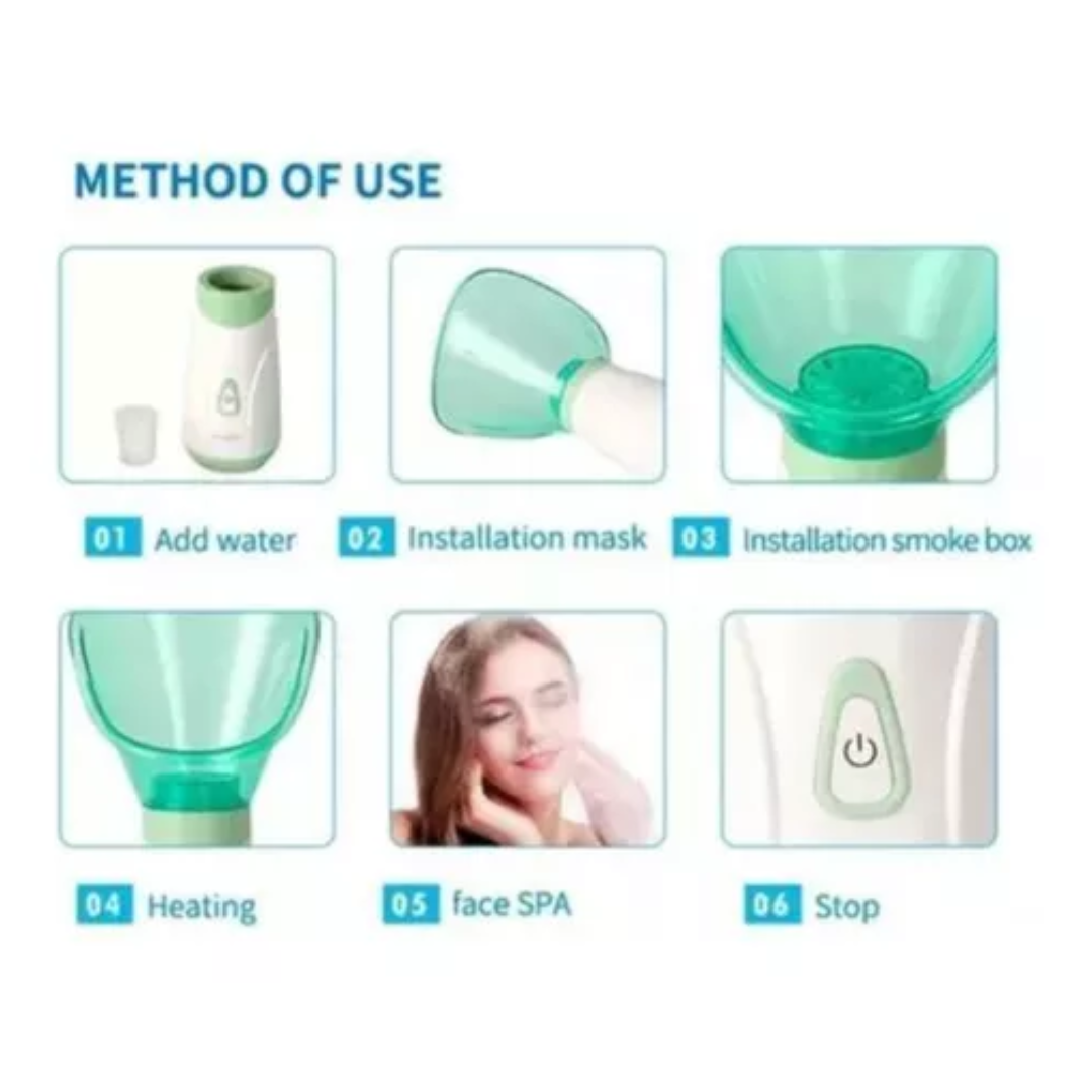 Vaporizador Facial Limpiador