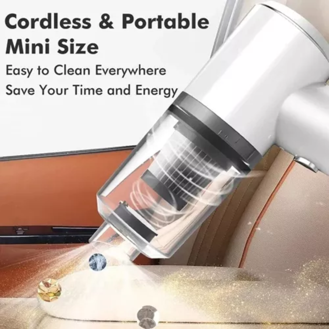 Aspiradora De Mano Mini Para Autos Y Hog