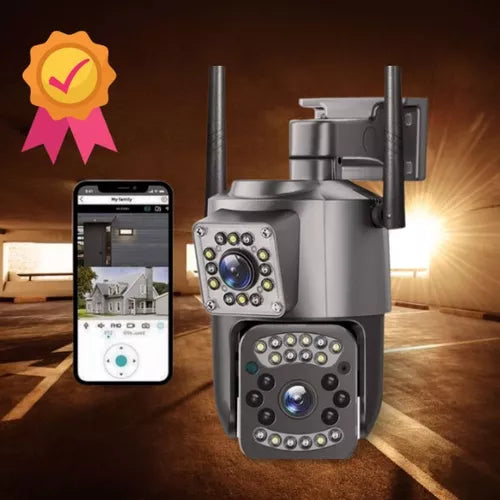 Combo Cámara Seguridad PTZ+Micro SD C10