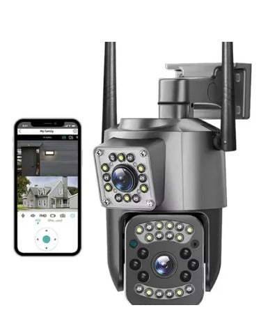 Combo Cámara Seguridad PTZ+Micro SD C10