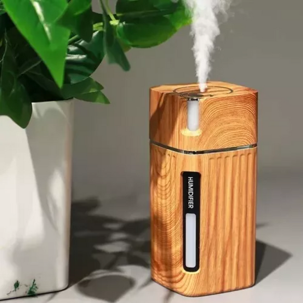 Humidificador difusor 300 ml con luz LED para aromas