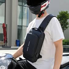 Combo bolso canguro + audífonos m27