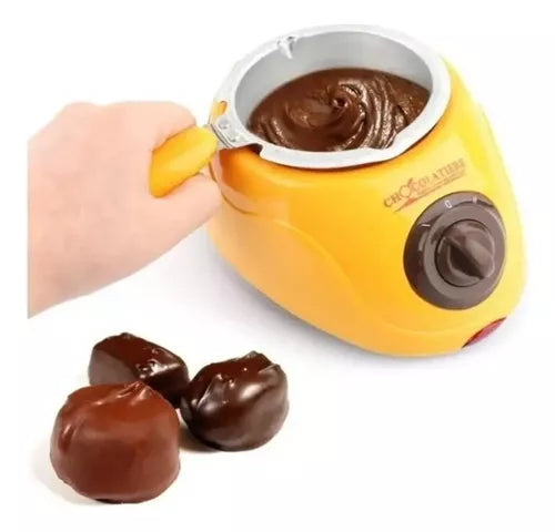 Fundidora de chocolate con accesorios