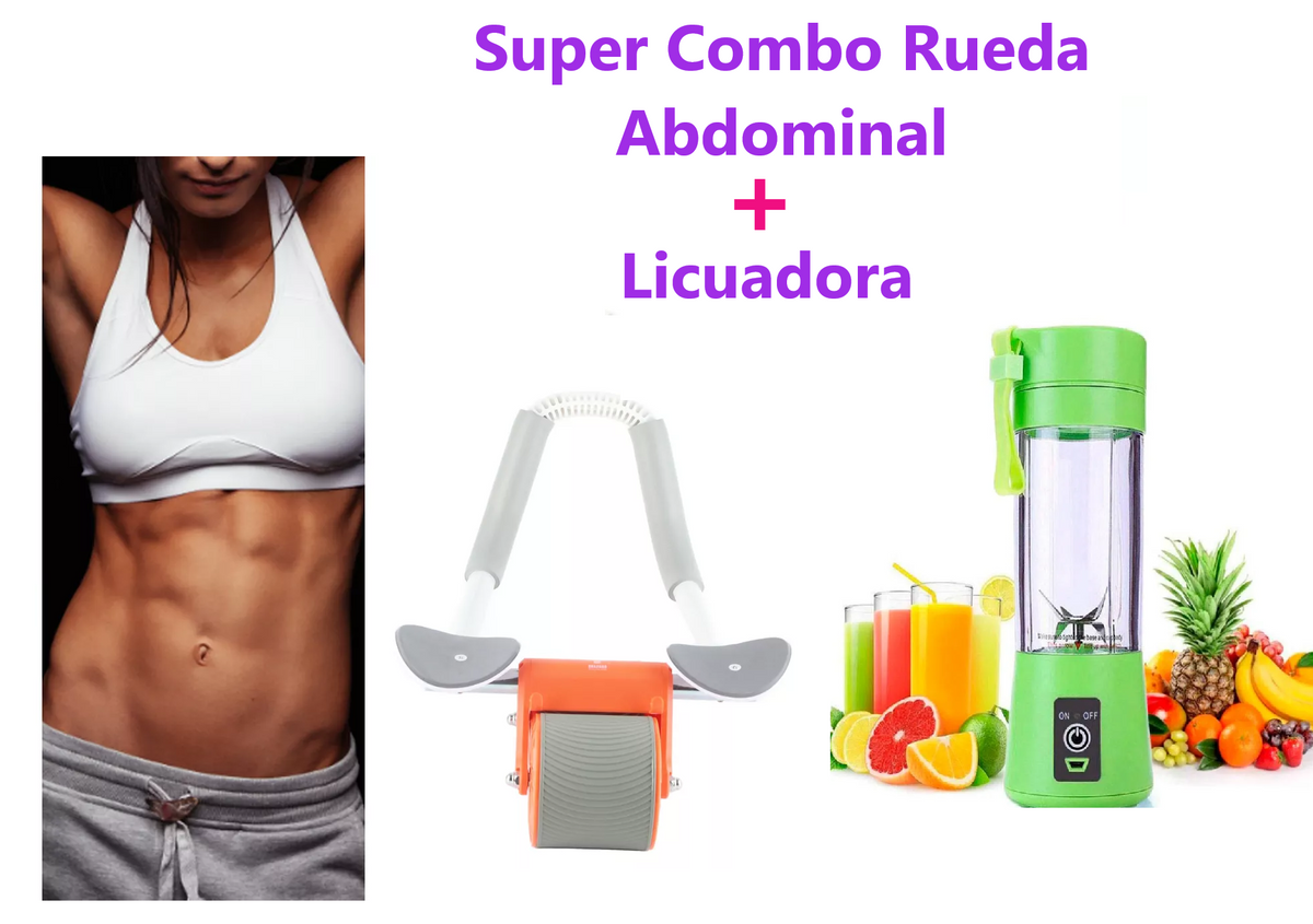 Combo Rueda Abdominal + Licuadora Port