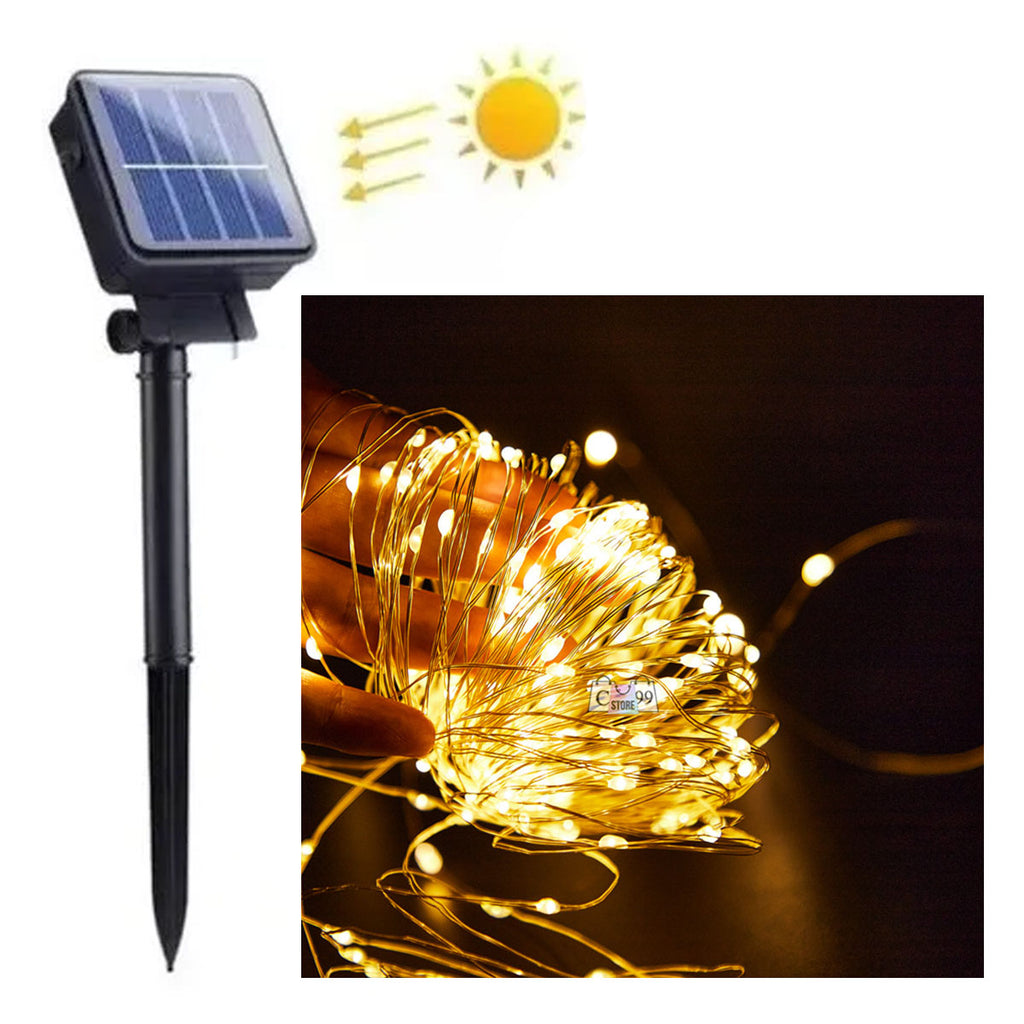 Luces Lineales Con Panel Solar 200