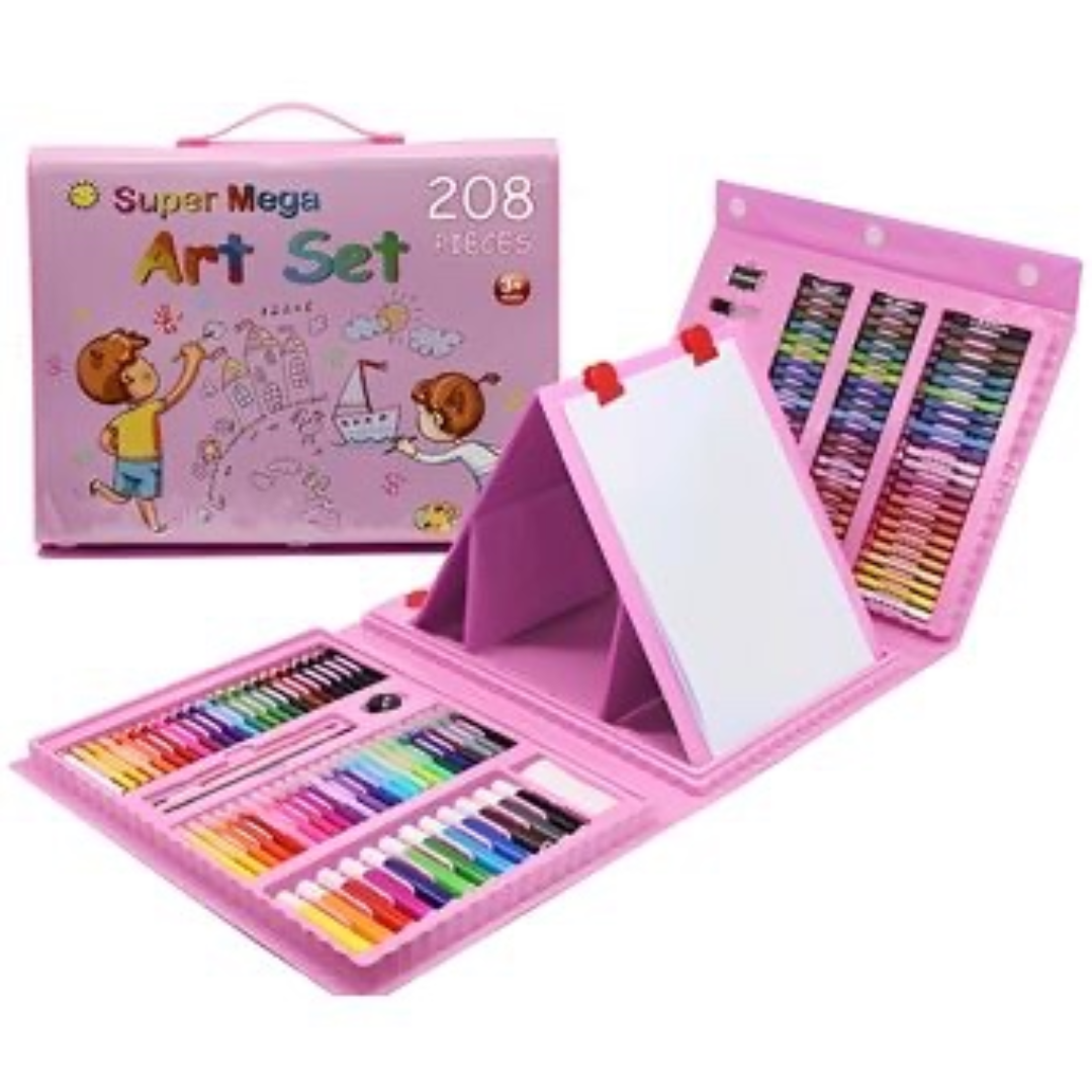 Set Kit Arte Niños 208 Piezas
