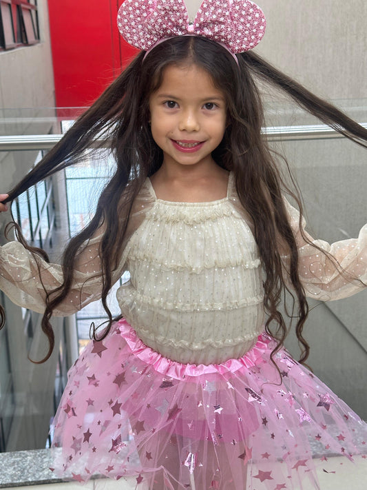 Disfraz Princesa Minnie brillante