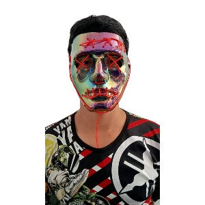 MASCARA PURGA LED-ANONIMUS HALLOWEEN