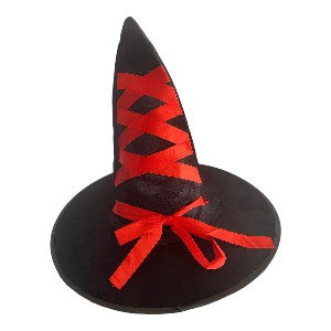 Sombrero de bruja con cintas