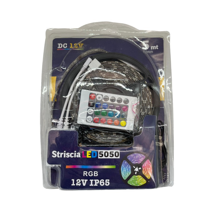 Cinta Led De 5 Metros De 12 V