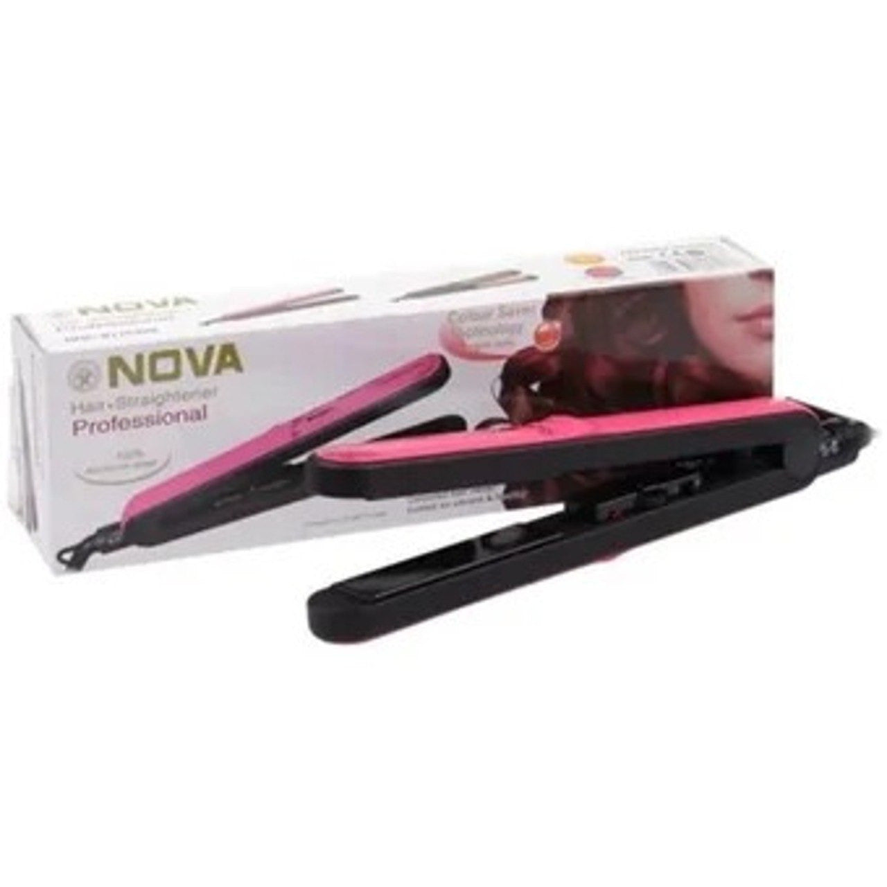 Plancha Para Cabello Pro Nova Profesiona