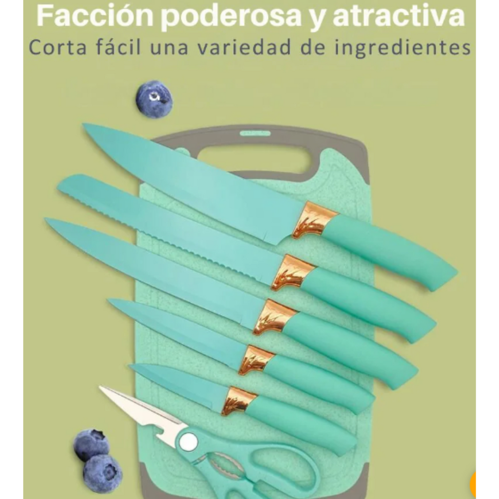 Set cucharones y accesorios cocina 19pz